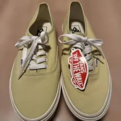 デッドストックVANS オーセンティック レモンイエロー 28.5cm タグ付のサムネイル