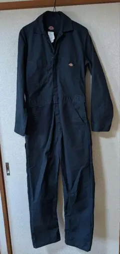 【お値下げ】Dickies ネイビー オーバーオール Sのサムネイル