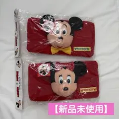 ミッキー&ミニー　ティッシュカバー　ディズニー　レトロ　【新品未使用】
