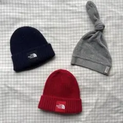 THE NORTH FACE ニット帽 3点セット