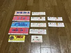 昭和プロレス 極希少セット 新日本4枚＋ジャパンプロ1枚 札幌中島半券