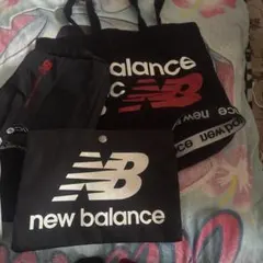 New Balance ブラック トートバッグ.ショルダーバッグ3点セットのサムネイル