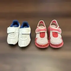 ベビー　adidas サンダル 13cm、PUMA スニーカー 14cm
