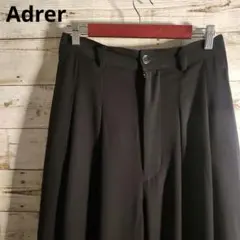 アドラー　ワイド　スラックス　L　とろみ　黒　バギーのサムネイル