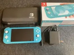 Nintendo Switch Lite ターコイズ 本体 ケース付き