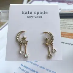 新品入荷1点在庫kate spade NEW YORK 月と星のピアスのサムネイル