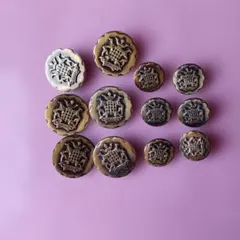 ヴィンテージボタン昭和レトロ