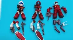 開封済 Gundam Converge キャノン 3体セット