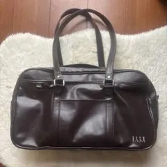 ELLE 合皮スクールバック ブラウン