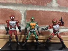 平成仮面ライダー アクションフィギュア 3体セット
