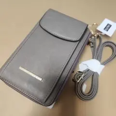 未使用　クロスボディウォレット　スマホポーチ お財布ポーチ ショルダー