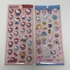 サンリオキャラクターズ　ぷっくりシール