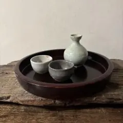 李朝堅手盃 酒器 骨董 アンティーク 古美術 ぐい呑み 検:白洲正子 秦