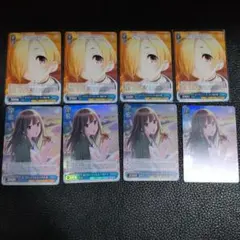 ヴァイス　WS　ホワイトスノードール　白坂小梅 4枚セット　デレマス