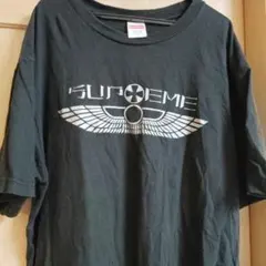 Supreme Tシャツ ブラック ロゴプリント Mサイズタイムセール