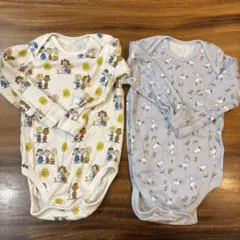 【ユニクロ】ボディスーツ　肌着 90cm 2枚セット　ベビー　子供服