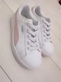 PUMA ホワイト/ピンク スニーカー 18cm 値下げ