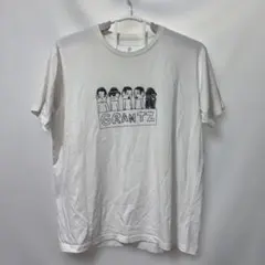 ユニクロ XL GRANTZ グランツTシャツ マンウィズ 似顔絵 バンドT 白