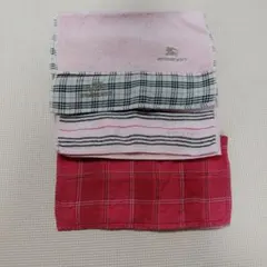 BURBERRY チェック柄タオルハンカチセット