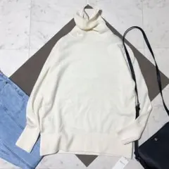 未使用 23AW ノーリーズ ハミルトンNYタートルプルオーバーニット ふんわり