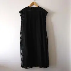 美品 シズカコムロ ロンクワンピース ノースリーブ - メルカリ