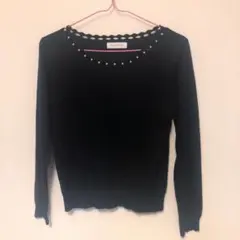 ニット セーター トップス♡クチュールブローチ