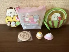 すみっコぐらし ポーチ 缶バッジ セット