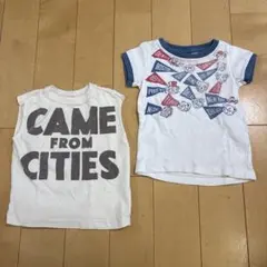 90cm denim&dungaree ２枚セット 男の子 女の子