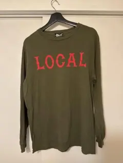 LOCALプリント長袖カットソー Mサイズのサムネイル
