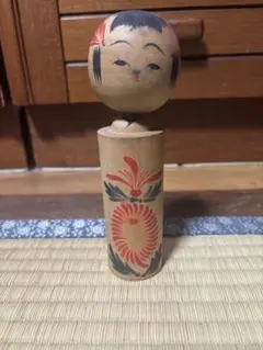 美品】伝統工芸 日光三猿 こけし 21cm 縁起物 見ざる言わざる聞かざる