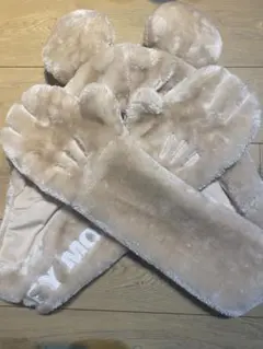 ミッキー ファンキャップマフラー　ディズニーランド　フード付き