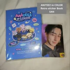 ATEEZ ANITEEZ RETRO レトロ ステッカー サン