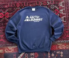 毛*様 champion チャンピオン プリント スウェット トレーナー ネイビ