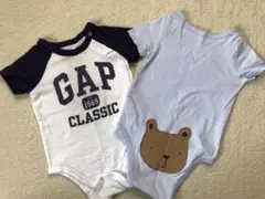 baby gap ボディスーツ　肌着 6-12ヶ月 サイズ70くま