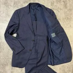 新品未使用✨ジュンコシマダ スーツ 格子柄 REDA AB4 ストレッチ