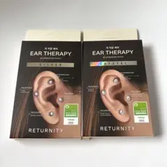 RETURNITY EAR THERAPY クリスタル シルバー 耳つぼシール