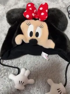 ミニーマウス キャップ 耳付き
