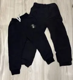 裏起毛2点セット　ユニクロ　ウォームイージーパンツ　120cm マイクラ