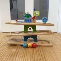 HABA Kullerbü ボールトラック 知育玩具 木製 - メルカリ