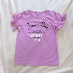 Jenni Love ピンク Tシャツ 150 キッズ ロゴTシャツ 女の子のサムネイル