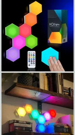 【美品】 Emberela HEXlights 7-Pack ヘクサゴンライト