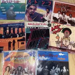 週末の格安放出⭐︎懐かしのソウル、ファンク、ディスコ！シングルEPレコードセット♫