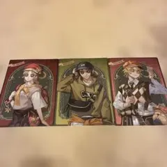 アイデンティティ　ローソンクリアファイル 3枚セット