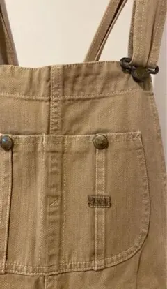 Lee ベージュ サロペット オーバーオールのサムネイル