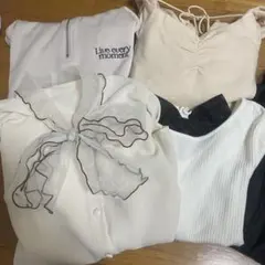 服まとめ売り　トップス4点スカート2点