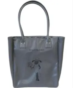 【未使用タグ付き】ひつじのショーン フェイクレザートートバッグ 合成皮革 グレー