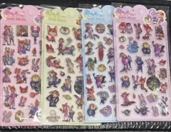 ズートピア　きゅんポップシール　４枚