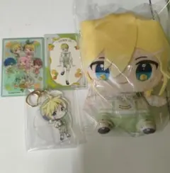 フリューくじ　初音ミク　VOCALOID　ぬいぐるみ　アクリルチャーム　鏡音レン