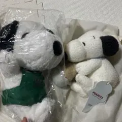 タイムセール2点新品未使用★スヌーピー ぬいぐるみ ジエラートピケ