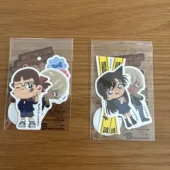 名探偵コナン　不二家ミルキー　オリジナルステッカー4枚入　2袋セット